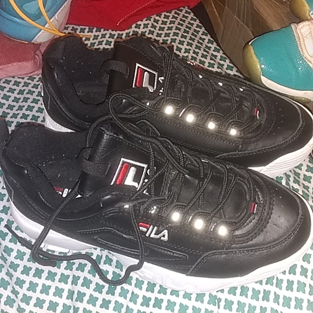 Sneakers fila size 9 black